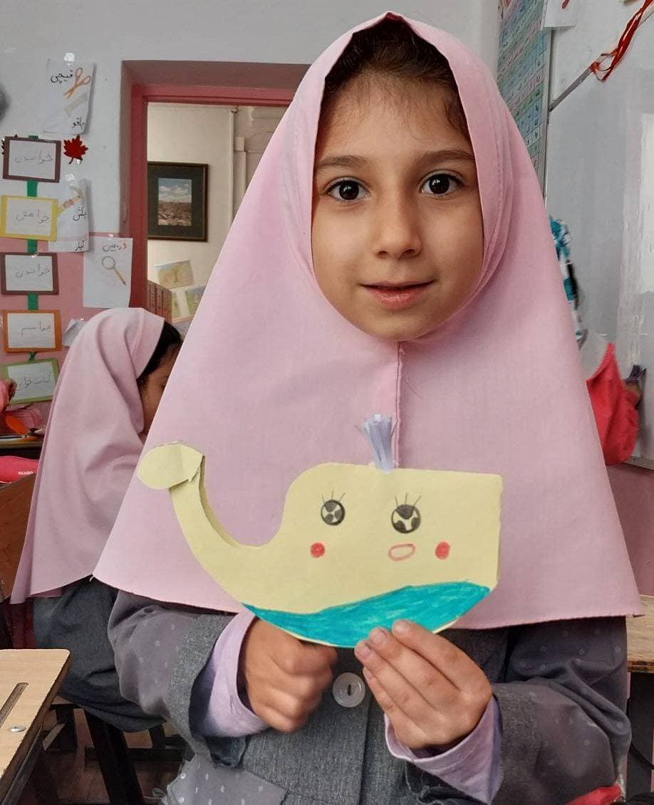 فعالیت هنری دانش آموزان پایه اول